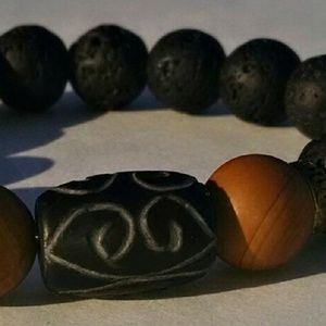 Mandingo Gemstone Bracelet (Unisex)